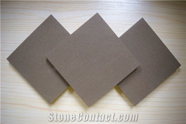 Multifamily & Hotel China Light Brown Quartz Stone Tiles & Slabs in Standard Size 3000*1400mm and 3200*1600mm with Thickness 12/15/20/25/30mm Directly from China Manufacturer at Cheap Pricing More Dur