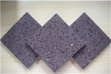 Multifamily & Hotel China Purple Quartz Stone Tiles & Slabs for Cut to Size Project Like Counter Top,Tabletop,Floor and Wall Polished Quartz Surfaces Galaxy Purple Of Crystal Collection More Durable T