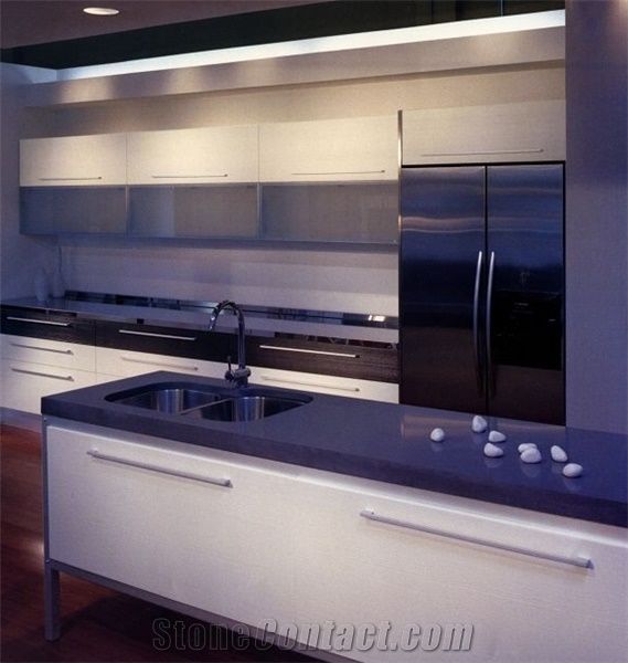 Multifamily & Hotel China Purple Quartz Stone Tiles & Slabs for Cut to Size Project Like Counter Top,Tabletop,Floor and Wall Polished Quartz Surfaces Galaxy Purple Of Crystal Collection More Durable T