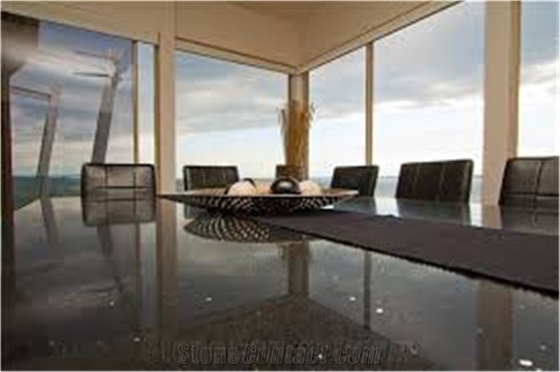 Professional and Experienced Wholesaler Of Quartz Stone Countertop with Bright Surface Black Color Directly from China Manufacturer at Cheap Pricing More Durable Than Granite