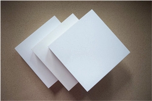 Pure White Artificial Quartz Stone Slab&Tile Of Low Water Absorption But Cheap Pricing Suitable for Worktop Table Top Projects More Durable Than Granite Thickness 2cm or 3cm