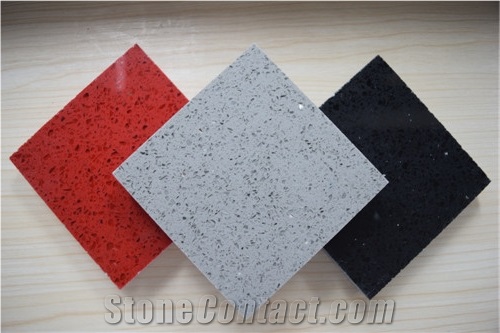 Shining Series High Strength & Durablility Quartz Stone Slabs & Tiles Size 3000*1400mm and 320*1600mm for Public Buildings Like Hotel,Restaurants,Banks,Hospitals,Exhibition Halls