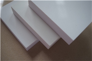 Shining Series Manmade Stone Tabletops Counter Top Vanity Top Thickness 2/3cm Standard Sizes 126 *63 and 118 *55 with Eased Edge Profile Resistant to Stains,Heat and Scratches