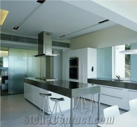 Shining Series Quartz Stone Surfaces Including Stain,Scratch and Water Resistance with a Variety Of Edge Profile Opotion Widely Used in Kitchen