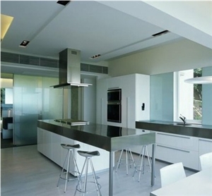 Shining Series Quartz Stone Surfaces Including Stain,Scratch and Water Resistance with a Variety Of Edge Profile Opotion Widely Used in Kitchen