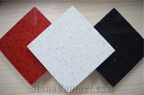 Shining Series Quartz Stone Tiles & Slabs with Bright Surface for Prefab Counter Top Your First Kitchen Countertop Options Nonporous More Durable Than Granite Countertops Slab Size 3200*1600 or 3000*1