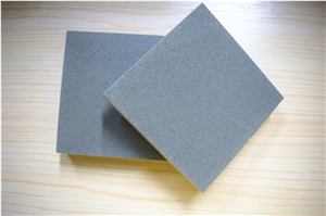 Solid Surface Engineered Stone Slabs&Tiles in Grey Color Standard Size 3000*1400mm and 3200*1600mm with Thickness 12/15/20/25/30mm Top Quality More Durable Than Granite
