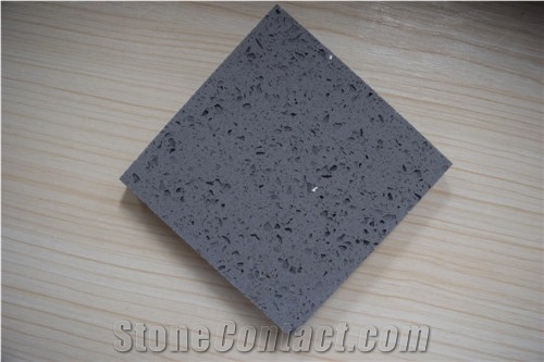 Stellar Grey Engineered Corian Stone Standard Sizes 126 *63 and 118 *55 Available for 2/3cm with the Best and 100% Guaranteed Quality and Services More Durable Than Granite