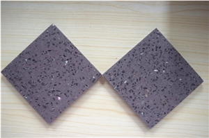 Wholesale China Man-Made Galaxy Purple Quartz Stone Slabs & Tiles Of Shining Series at Good Price Normally Produced Size 118*55 and 126*63 for Kitchen Counter Top Table Top More Durable Than Granite