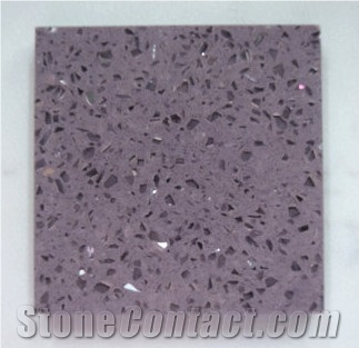 Wholesale China Man-Made Galaxy Purple Quartz Stone Slabs & Tiles Of Shining Series at Good Price Normally Produced Size 118*55 and 126*63 for Kitchen Counter Top Table Top More Durable Than Granite