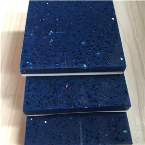 Wholesale Top Quality China Man-Made Blue Quartz Stone Slabs & Tiles,Qualified for European Standards,More Durable Than Granite,Thickness 2/3cm with the Perfect Final Touch Of Various Edge Styles
