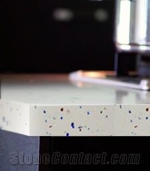 Wholesaler Of Whiteengineered Quartz Stone Slabs with Iso/Nsf Certificate for Cut-To-Size Countertop Directly from China Manufacturer at Cheap Pricing More Durable Than Granite Thickness 2cm or 3cm