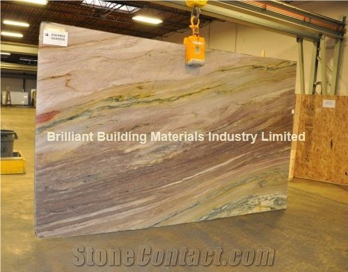 Brazil Brown Quartzite Slabs & Slabs, Luxury Aquarela Quartzite Slab