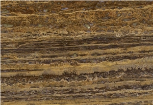 Golden Black Travertine (Gv) Iran Tiles & Slabs, Brown Travertine Iran Tiles & Slabs