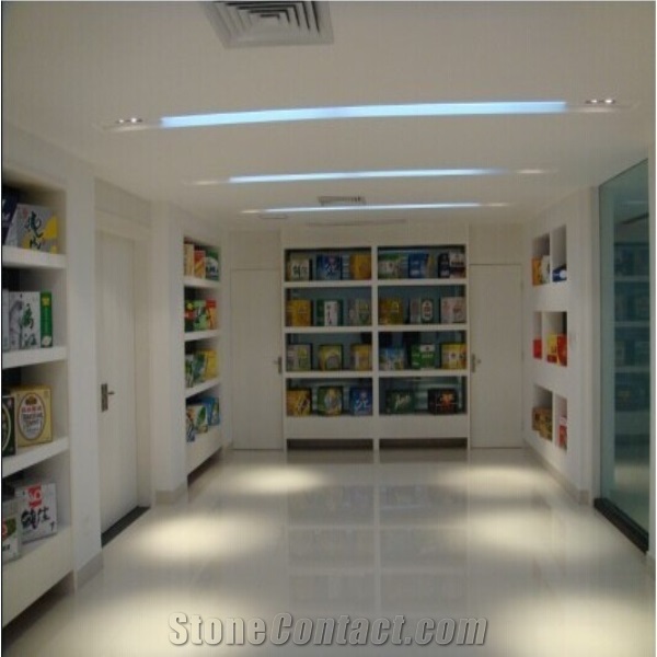 Chinese Supplier Best Selling High Quality Popular New Building Material Artificial High Polished Nano Crystallized Glass Super White Glass Stone