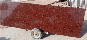 New Imperial Red Granite Slabs & Tiles, India Red Granite, Flower Red Granite
