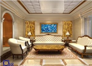 Semi Precious Stone,Semigem Decorative Stone Wall