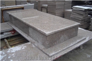 Kln Tombstone, Brown Granite Monument & Tombstone