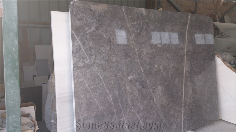 Sheila Grey Marble Slabs & Tiles, Greece
