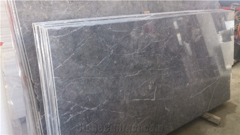 Sheila Grey Marble Slabs & Tiles, Greece