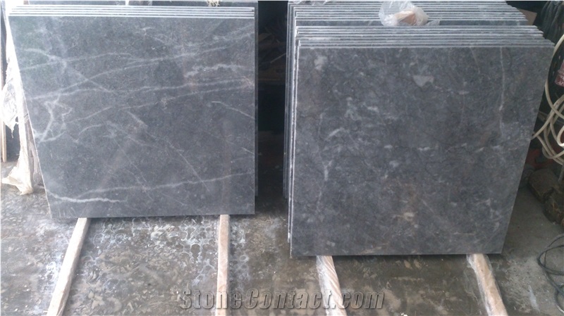 Sheila Grey Marble Slabs & Tiles, Greece