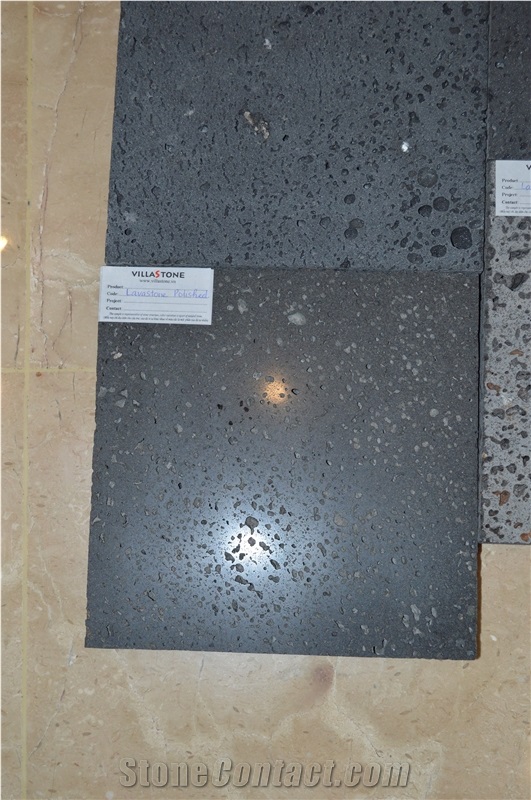 Lavastone Honed, Polished, Grey Basalt Tiles & Slabs Viet Nam