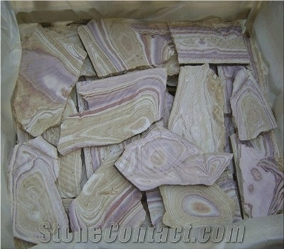 China Beige Slate Flagstone,Random Stone