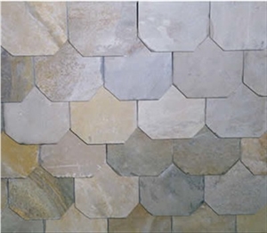 China Multicolor Slate Roofing Tiles,Roofing Slate