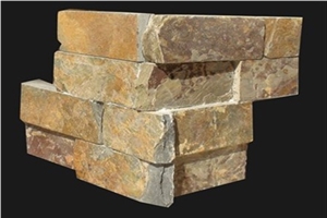 China Multicolor Slate Veneer Stone,Corner Stone, Ledge Stone