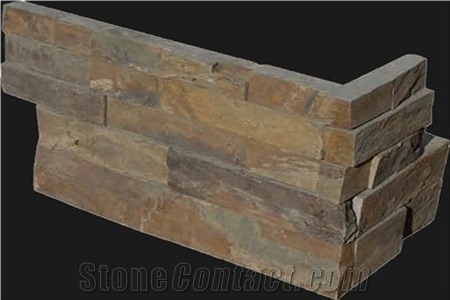 China Multicolor Slate Veneer Stone,Corner Stone, Ledge Stone
