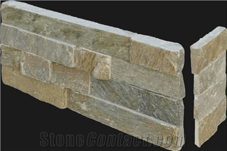 China White Slate Cultured Stone Corner Stone & Ledge Stone,Wall Stone
