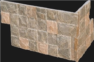 China White Slate Cultured Stone Corner Stone & Ledge Stone,Wall Stone