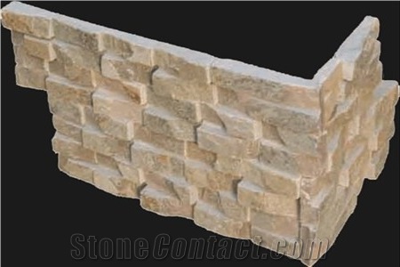 China White Slate Cultured Stone Corner Stone & Ledge Stone,Wall Stone
