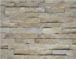China Yellow Slate Cultured Stone