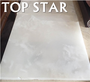 2015 New Backlit Snow White Onyx Marble Slabs