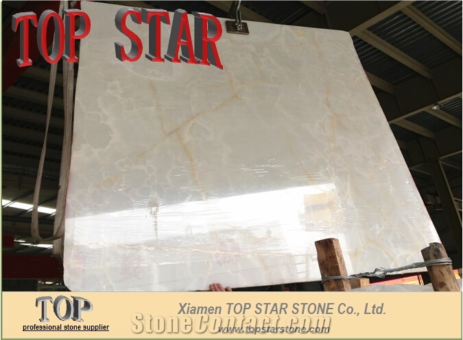 Iran Onice Bianco Onyx Blanco Onix Marmol Slab