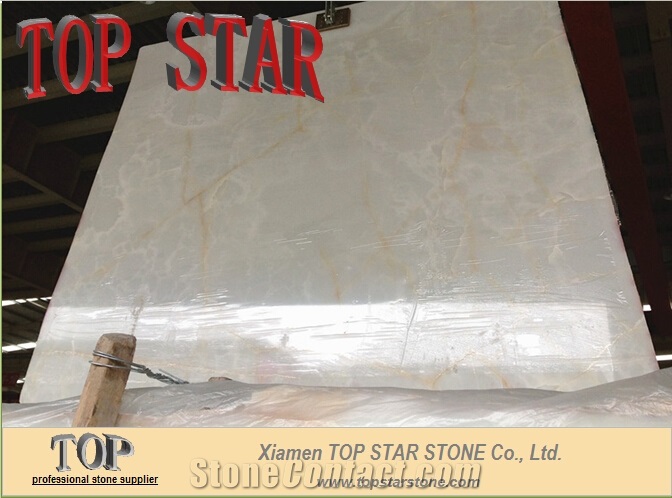 Iran Onice Bianco Onyx Blanco Onix Marmol Slab