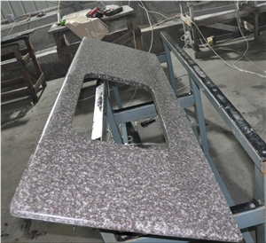 Chinese Pink G664 Violet Granite Kitchen Countertop & Vanities
