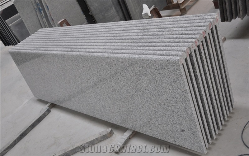 G603 Full Bullnose Granite Kitchen Countertop & Vanity Tops
