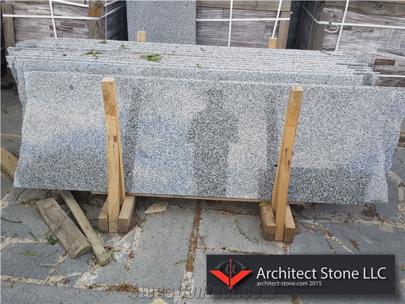 Grey Ukraine Granite Slabs and Strips