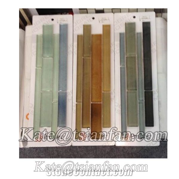 Ps052 -Customized Glass Mosaic Tile Sample Board