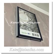PY050---2 Folder plastic stone tile sample folder
