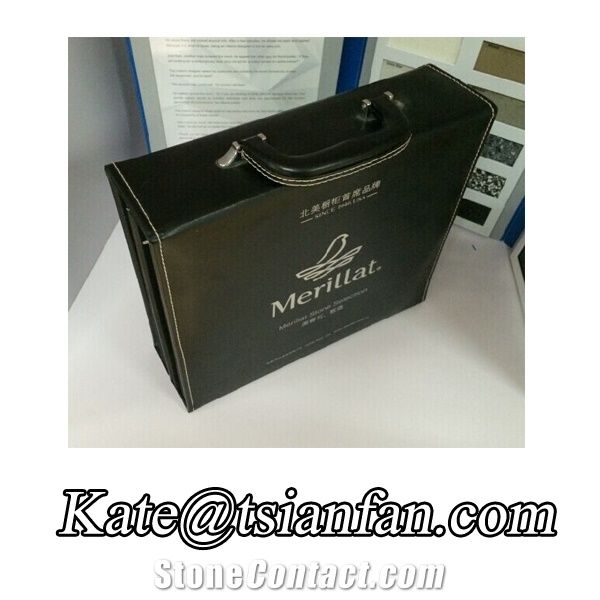 PY067--- Portable stone tile sample brochure for display
