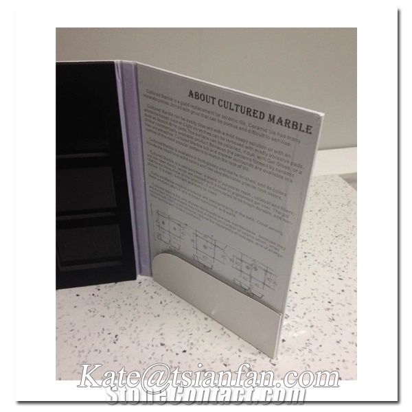 PY074---Stone tile sample book for display