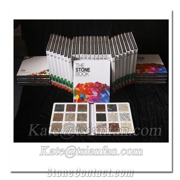 Py078 Cheap Stone Tile Sample Display Book