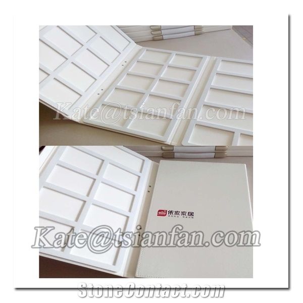 Py079 - 4 Folder Eva Stone Tile Sample Book