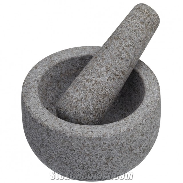 G682 Rust Granite Mortars and Pestle Kitchen Accessories/Cookware