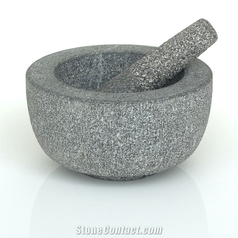 G682 Rust Granite Mortars and Pestle Kitchen Accessories/Cookware