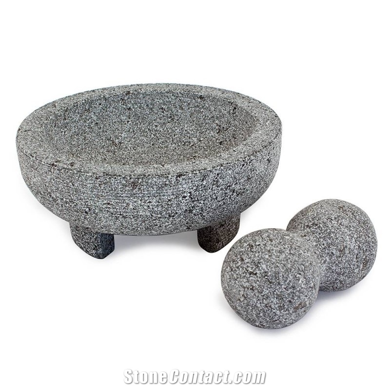G682 Rust Granite Mortars and Pestle Kitchen Accessories/Cookware