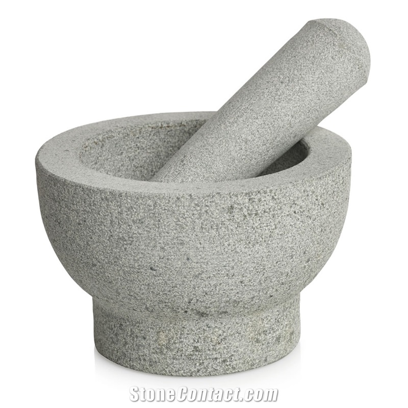 G682 Rust Granite Mortars and Pestle Kitchen Accessories/Cookware